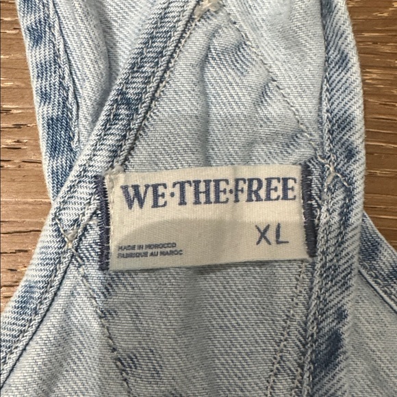 We The Free (Free People) – Ziggy Denim Overall – Straight Leg XL - Picture 2 of 7